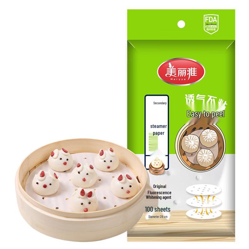 

Meiliya Disposable Food-Grade Steamer Liner Paper
