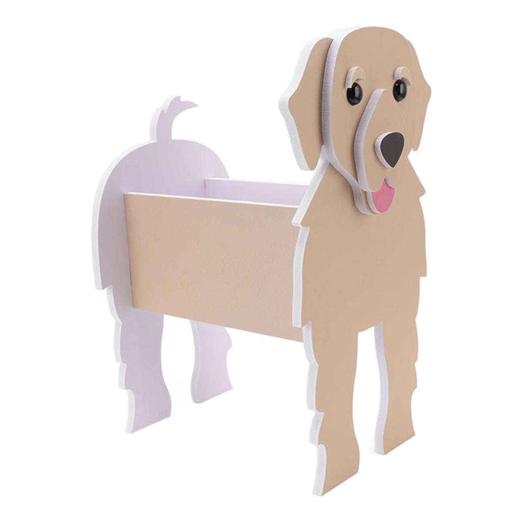 Carino Fioriera Cane Forma di Cane Fioriera Vaso Forma Animale Contenitore Piante Supporto per Esterno Interno