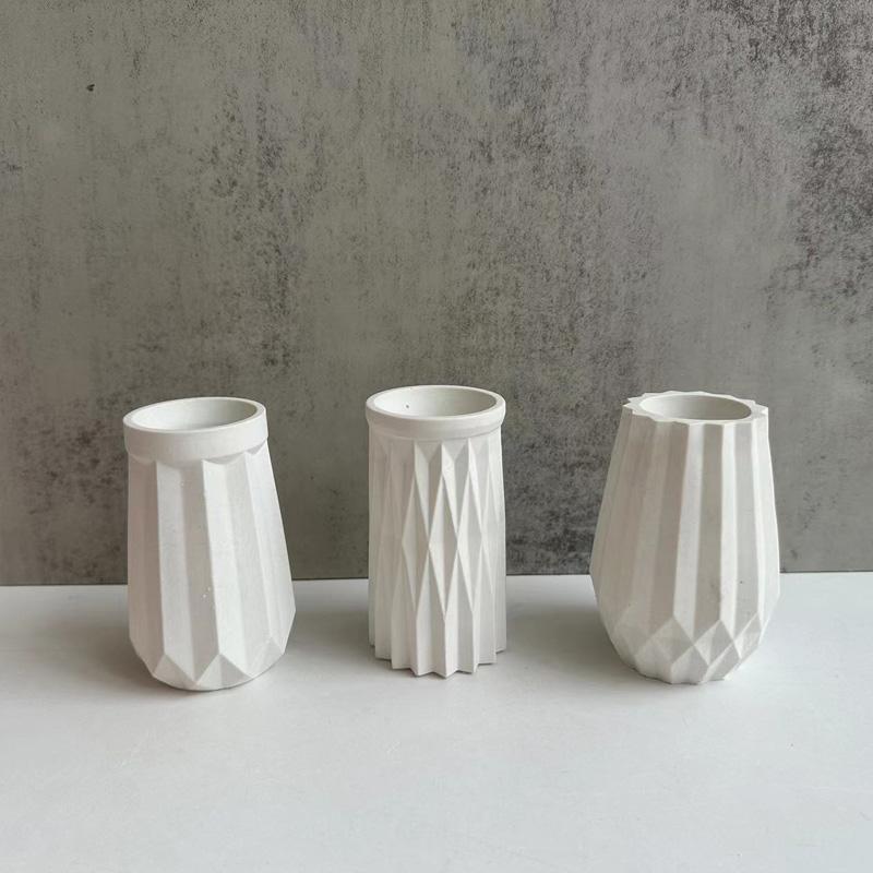 1Pc DIY Storage Jar Succulent Flowerpot Vase Planter Silicone Mold