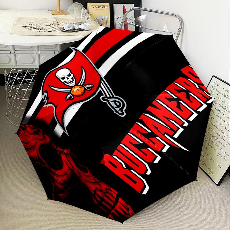 Tampa Bay Buccaneers Helmet Umbrella Folding umbrella, automatic umbrella 8-Frame for Travel, camping Use Gift for Halloween Christmas