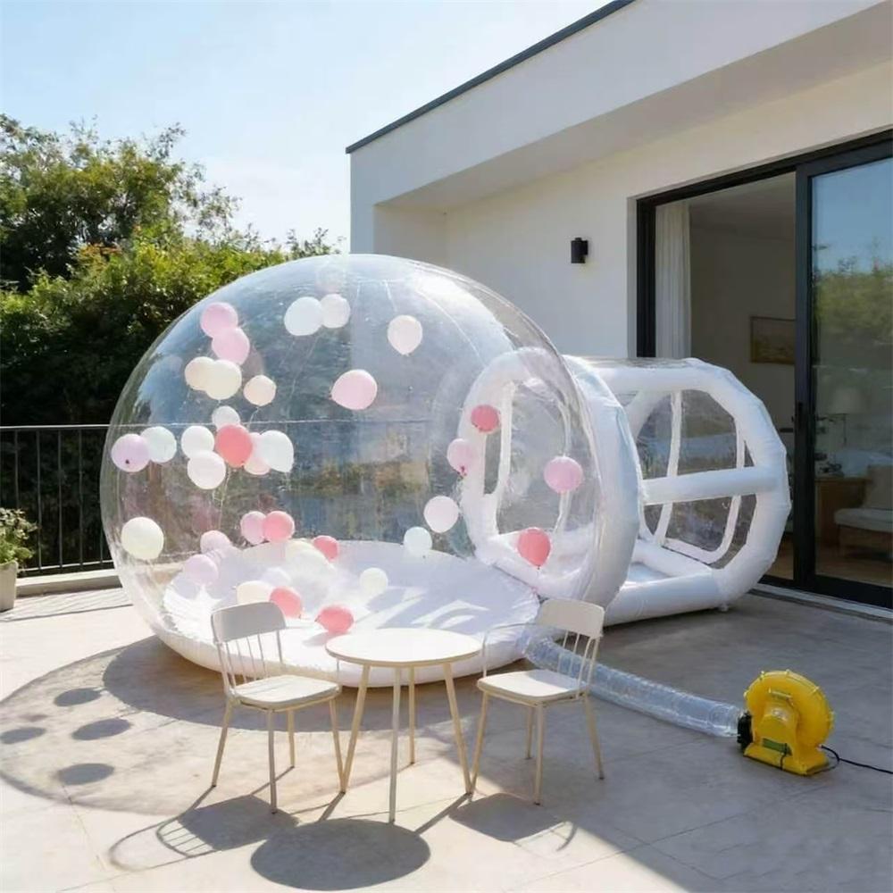 Children's Birthday Party Bubble House Transparent Inflatable Tent with Blower 3 Sizes Available In. Stock In the EU.