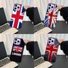 Flagge Union Jack Britisch UK Lila Matt Stoßfeste Hülle Handyhülle Für iPhone 17,16,15,14,13,12,11,Pro,XS,Max,Plus,Mini,SE4,E