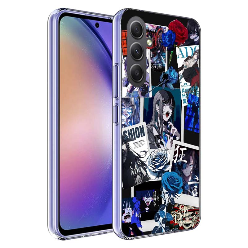 Ado Album Kyogen Phone Case for Samsung A17 A37 A57 A07 A16 A26 A36 A56 A06 A02S A12 A22 A32 A52S A04S A14 A24 A34 A54 A03 A13 A