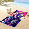 Custom NameRock Band Concert Beach Towel Soft Microfiber Summer Towel Quick Dry Absorbent Towel for Beach Swimming Pool Travel