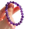 8Mm Royal Purple Uruguayan High Quality Amethyst Bracelet