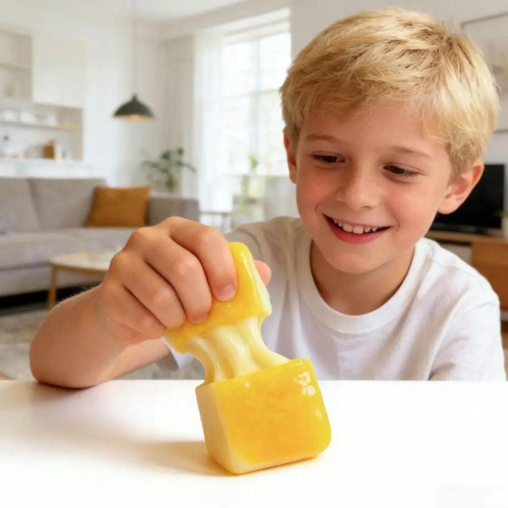 Sensory Rice Cake Squeezing Toy Simulated Slow Rebound Squeeze Toy Kids Toy
