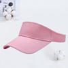 Hat female spring summer sun protection empty top hat embroidery sports outdoor outing visor cap cap male