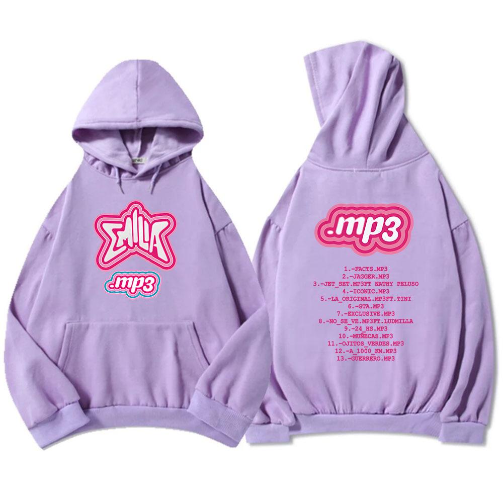 Men Clothes Mp3 Emilia Mernes Hoodies Graphic Printing Sweat