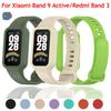Sports Silicone Strap For Xiaomi Band 9 Active Smartwatch All-inclusive Replacement Wristband For Redmi Band 3 Comfortable Belt