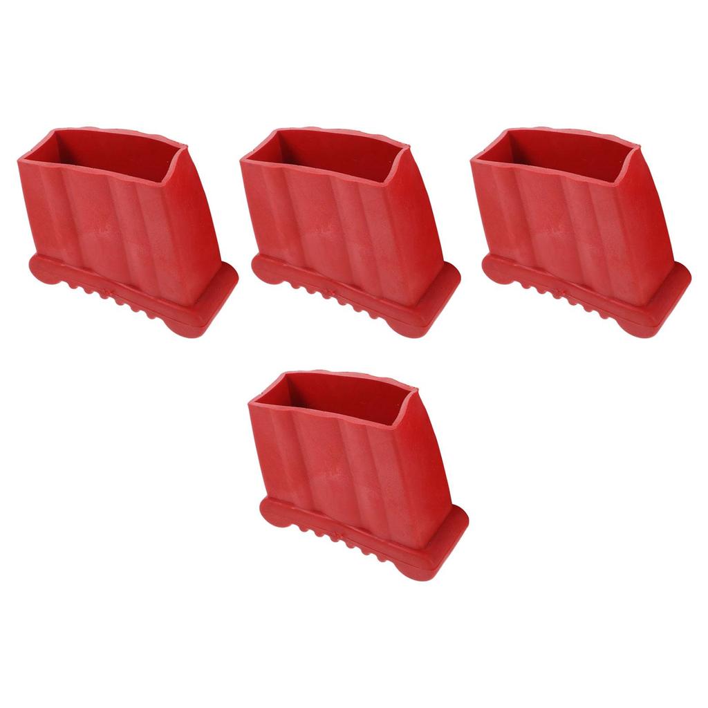 4x Leiter Füße Abdeckungen Universal Ersatz Langlebig Sicherheit Stoßstange Verlängerung Leiter Abdeckungen Leiter Zubehör