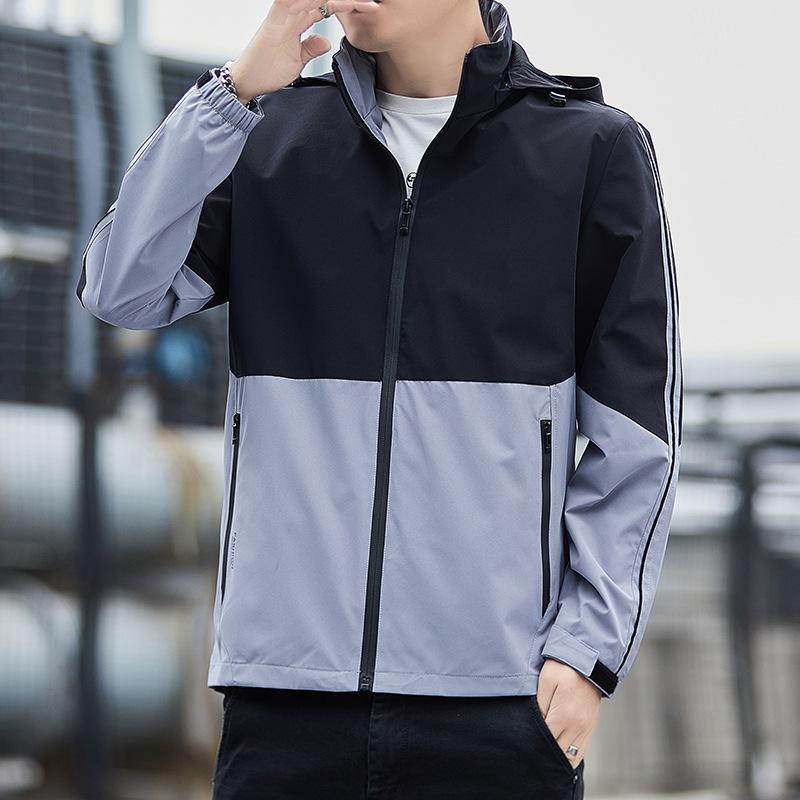 New Jacket for Men In Spring and Autumn Casual and Fashionable Boys Handsome Versatile Jacket Loose Tops for Men
