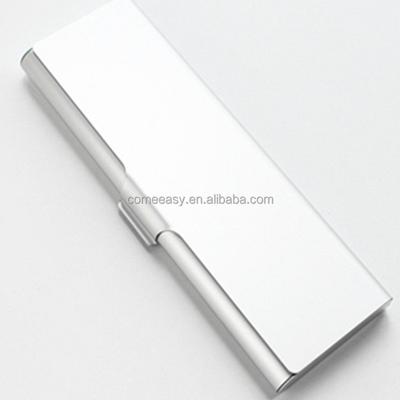 Aluminum Silver Color  Metal Pen Boxes Pencil Box Blanks Office