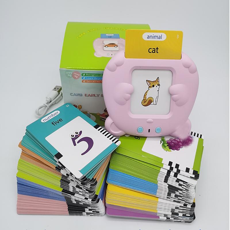 

Флэш-карты Детская обучающая машина для вставки флэш-карт Машина для раннего образования Карты для развития интеллекта Когнитивные карты D