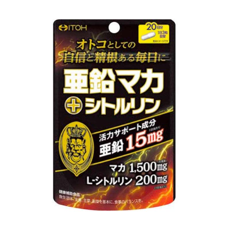 

Zinc Maca + Citrulline 60mg