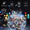 LED Firecracker Copper Wire Lights: Decorative Garland for Weddings, Home, Festivals, and Christmas.