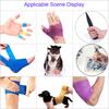 10 Rolls Self Adhesive Elastic Sports Bandage Wrap for Joints Limbs Pet Protection Athletic Injury Tape Compression Strap