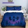 Al-Hilal Saudi FC Pattern Bedding,Quilt Set Quilt Cover Pillowcase Home Birthday Gift(1 * duvet cover + 2 * pillowcase, without core)