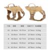 Heavy Duty Dog Harness Vest Large Breeds - Anti-Pull Escape-Proof Adjustable Fit Walking Training