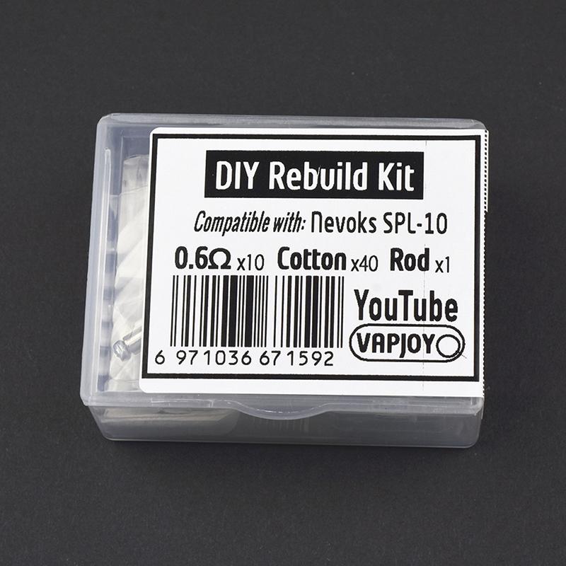 Diy Rebuild Kit Nevoks Spl-10 0.6Ohm Mesh Coil Resistance Wire Replacement Tool