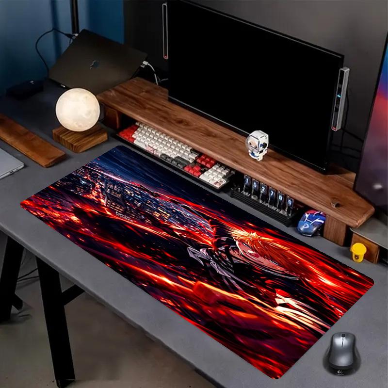 BLEACH Print Mouse Pad, Anti‑Slip Desktop keyboard Mat, for PC Laptop Gaming Working Daily Use, Cool Festival Surprise Gift