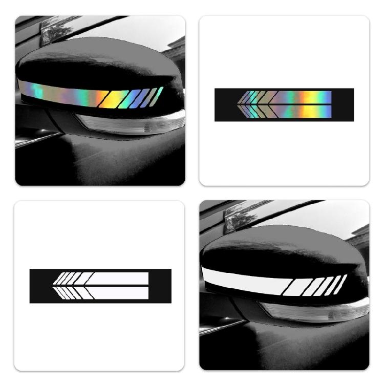 Decorative Car Rearview Mirror Cover Stickers Waterproof Decorative DIY Viny Adhesive Simple Installation