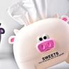 Scatola porta fazzoletti con coperchio rimovibile, forma animale, grande capacità, creativa, Mucca Maiale Auto, Porta scatola fazzoletti, Articoli per la casa
