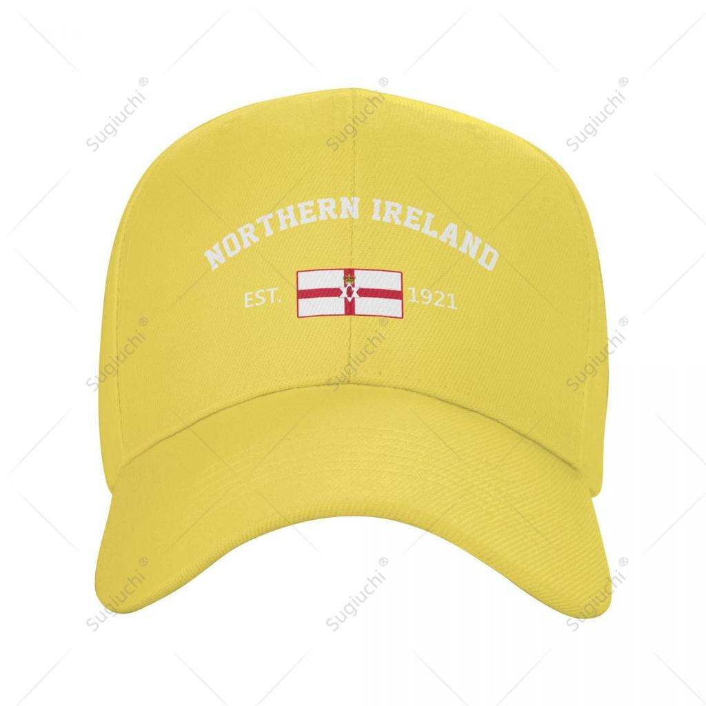 Unisex Baseball Cap Northern Ireland EST Independence Day Wild Sun Shade Peaked Adjustable Outdoor Caps for Unisex Women