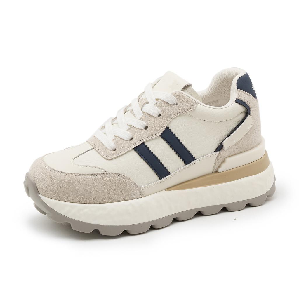 Women's Casual Sports Shoes 2026 Autumn Comfortable Anti Slip Outdoor Fashion Retro Platform Vulcanized Shoes Zapatos Mujer