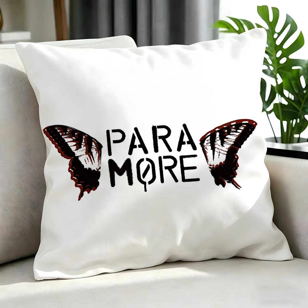 Rock Paramore Cushion Cover Cushion Cover Set 4Pcs 50X50 45X45 40X40 Pillowcase Decorative Sofa Home Decor