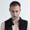 Metal Luxury Mask For Women Men Silver Color Party Face Chain Gothic Jewelry
