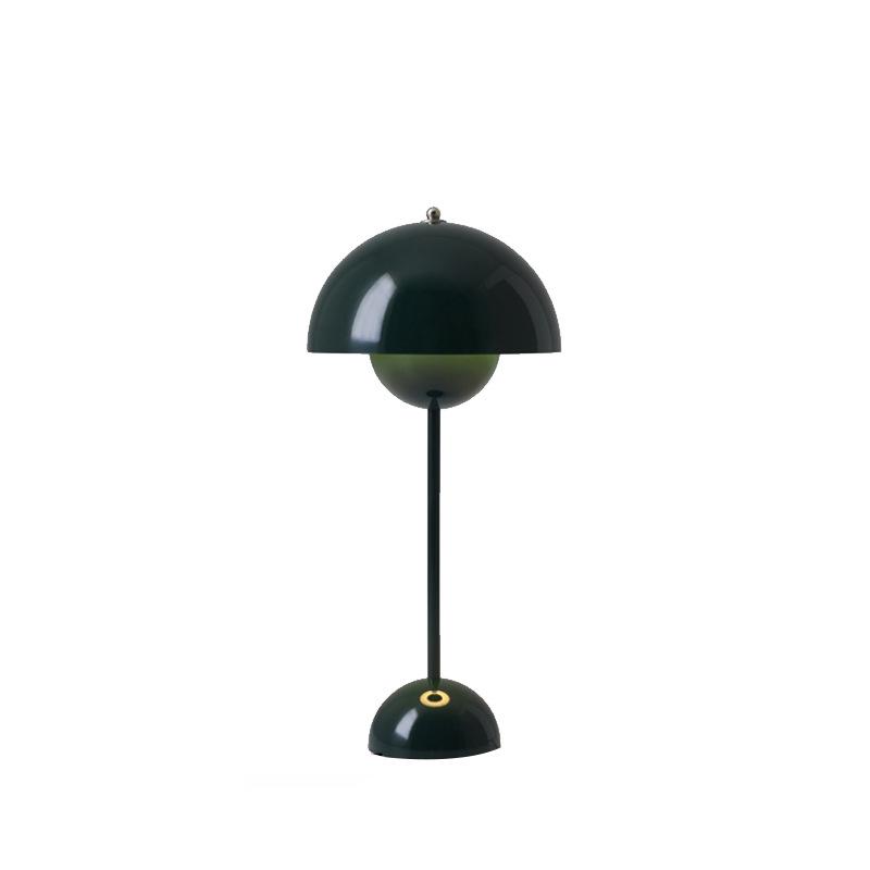Nordic Modern Mushroom Bedside Lamp by Danish Designer - Creative Floral Bud Style for Bedroom or Wedding Decor.