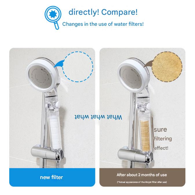 atojet On/Off Filtrační sprchová hlavice, Antibakteriální typ, Korejská