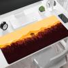 Laptop Keyboard Gaming Mats Mause Ped Forest Trees Xxl Mouse Pad Gamer Black Mousepad Computer Tables Desk Mat PC Office Carpet