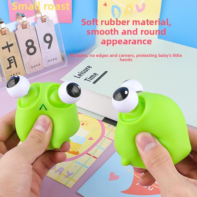 Compression Frog Children Toy Made Pvc Sensory Stimulation Interaction Parent