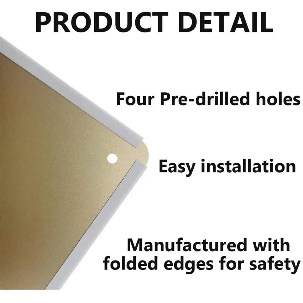 Metal Tin Signs - Private Property No Trespassing & Video Surveillance Sign, 1PC Indoor Outdoor Security Camera Decor for Home