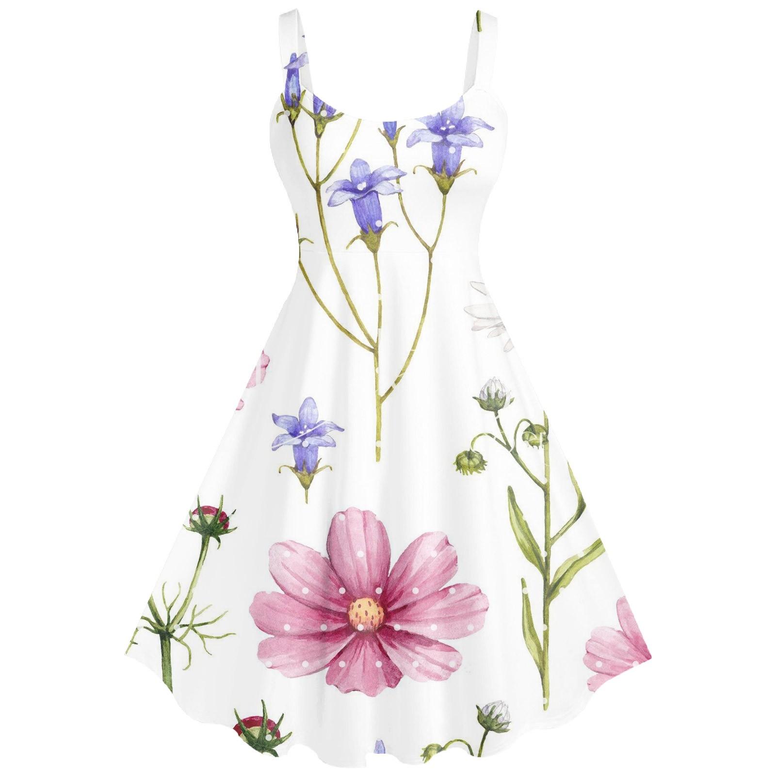 

Жіноче плаття в стилі панк із принтом різдвяної ялинки M білий