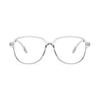 Fashion Style Glasses Frame High Quality Korean Style Men'S Glasses Rivets Decoration Blue Light Blocking Women Glass