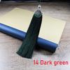 2Pcs Polyester Silk Tassel 15CM Handmade Soft Tassels Hanging Rope Pendant Tassel For DIY Crafts Jewelry Making Decoration