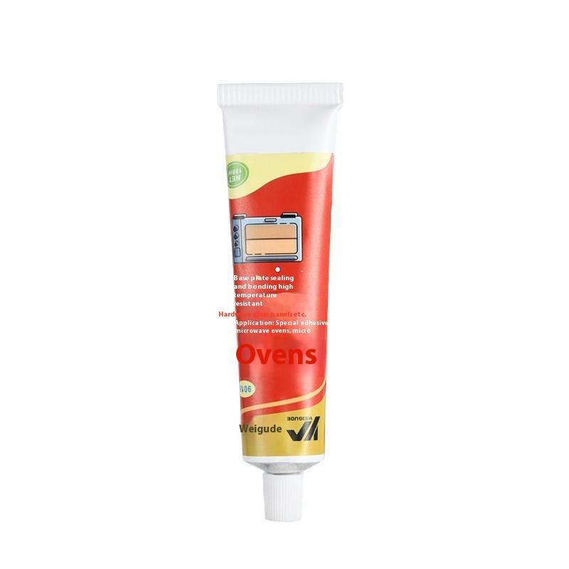1Pcs High-Temperature Resistant Oven Panel Sealant Oven Panel Glue 100Ml Leak-Proof Fast Drying Sealant For Household Appliances 100ml B