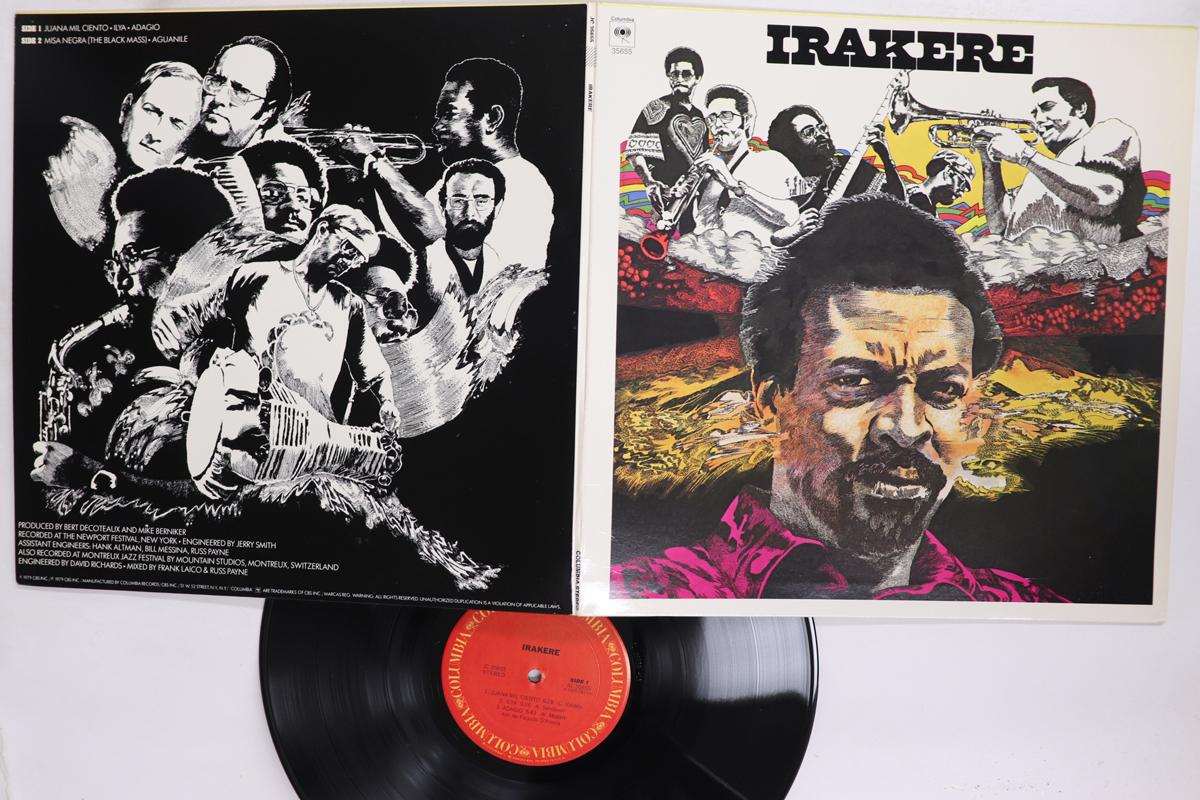 LP Record IRAKERE Irakere JC35655 COLUMBIA 1979 US Jazz Used