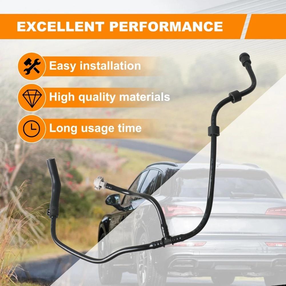 Zbiornik płynu chłodzącego Wąż Rura chłodnicy 80A121081DH 80D121081B 80A121081AS Do Q5 2.0L 2018-2025 Akcesoria chłodnicy