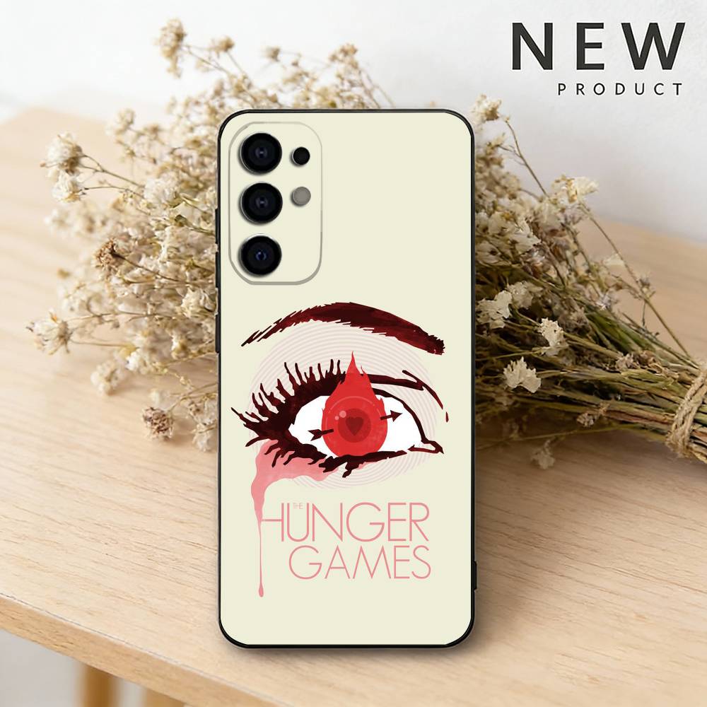 The H-Hunger Games Phone Case For Samsung S26,25,24,21,22,23,30,20,Ultra,Plus,Fe,Lite Black Soft Cover