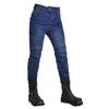 VOLERO Women's Casual Retro Stretch Motorcycle Jeans: Biker Pants for Racing & Anti-fall Protection