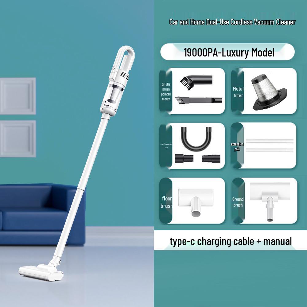 Kabelloser Handstaubsauger mit Doppelnutzung: Starke Saugkraft für Auto & Zuhause