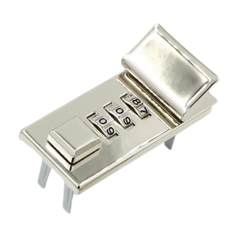 

Alloy Notepad Password Briefcase Lock DIY Echanism Lock Waterproof Reusable Luggage Handbag Durable Hardware Accessories