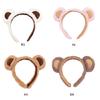 Bear Headbands Hairband Hair Hoop for Women and Girls Plush Hair Accessories