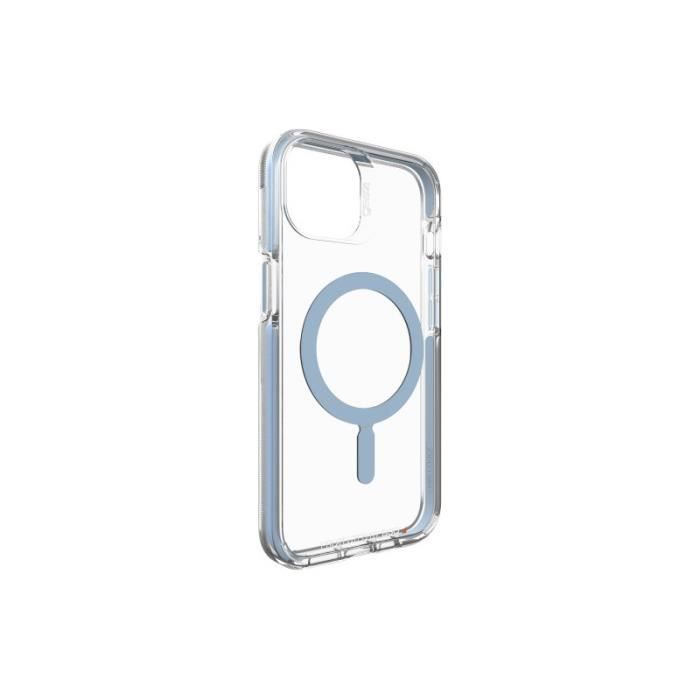 Coque de protection - GEAR4 - 702008206 - Bleu Transparent - Antichute D30 - iPhone 13
