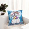 Cartoon Diddl Diddlina Pillow Cover Retro Trendy Pillow Case For Sofa Bedroom Home Decor Cushion Cover Soft Pillowcases Gift