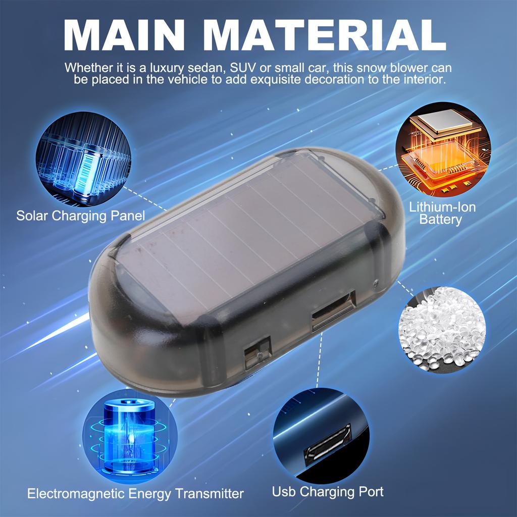 Multifunction Car Heater & Snow Remover Quick Heat Up Windshield Defroster for Fast Ice Melting On Windshields & Mirrors
