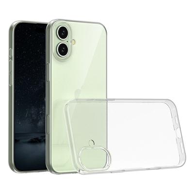 Etui na iPhone 16 Plus Przezroczyste TPU Odporne na zarysowania Pokrowiec na telefon komórkowy
